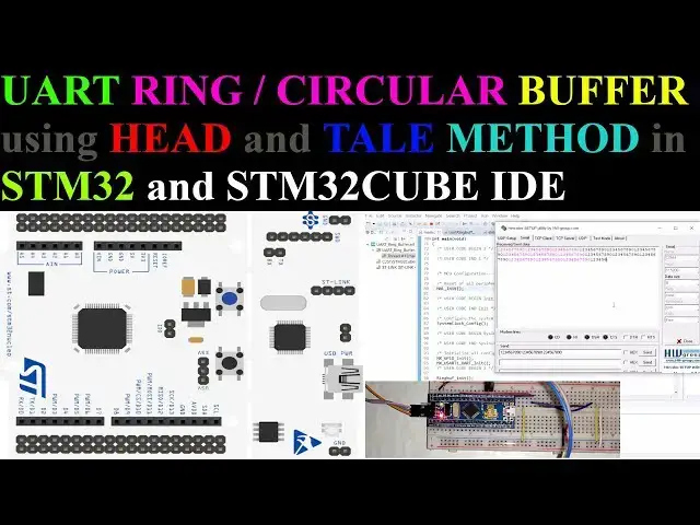 Video thumbnail for UART Ring Buffer using Head and Tail in STM32 || STM32 CubeIDE