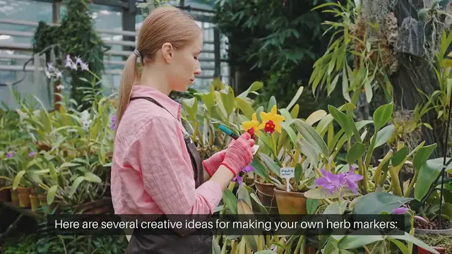 Video thumbnail for DIY Herb Markers for Your Garden