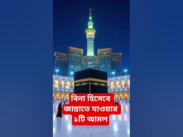 Video thumbnail for বিনা হিসেবে জান্নাতে যাওয়ার ১টি আমল#shorts #viral#sheikh_ahmadullah#islamicalortips