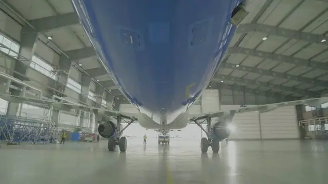 Video thumbnail for Boeing pauses tests of 777X aircraft after finding damage to one of the jets structures