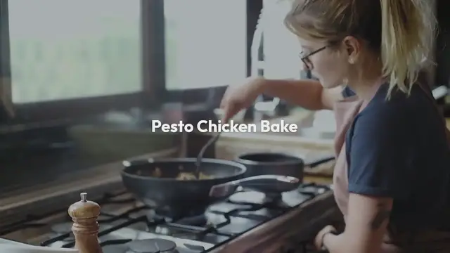Video thumbnail for Pesto Chicken Bake