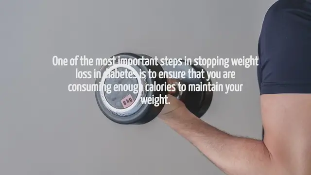 Video thumbnail for How To Stop Weight Loss In Diabetes