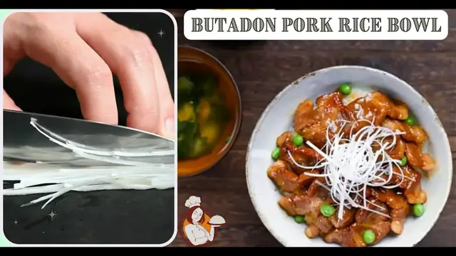 Video thumbnail for Butadon Pork Rice Bowl