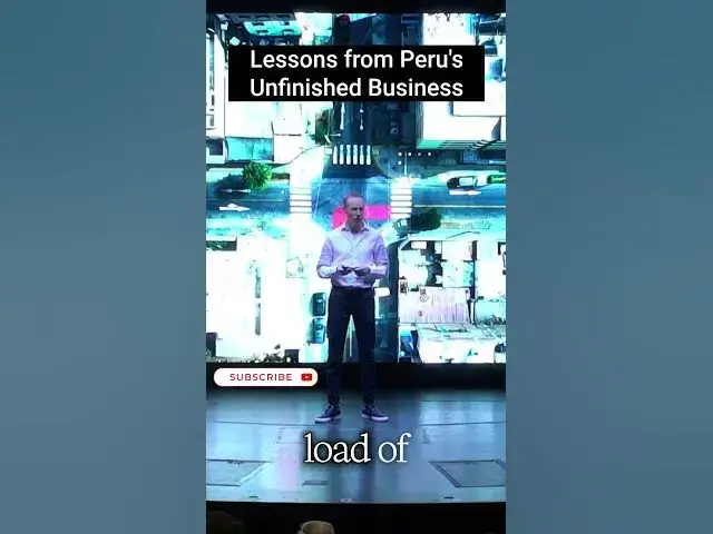 Video thumbnail for Peruvian philosophy! The beauty of unfinished business