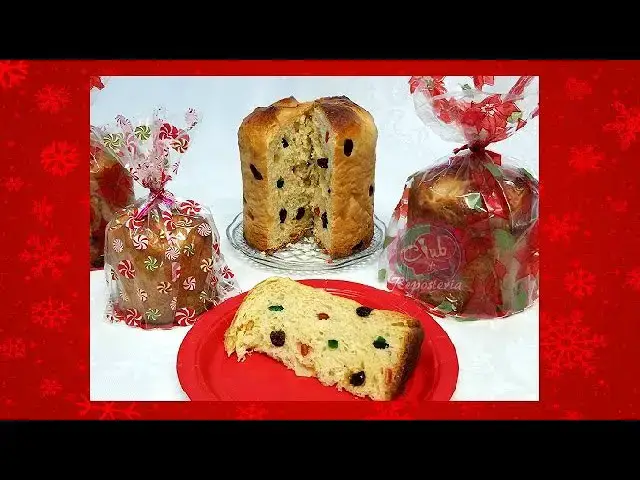 'Video thumbnail for Panettone | Pan Dulce de Navidad - Receta Paso a Paso 100% Casera│Club de Reposteria'