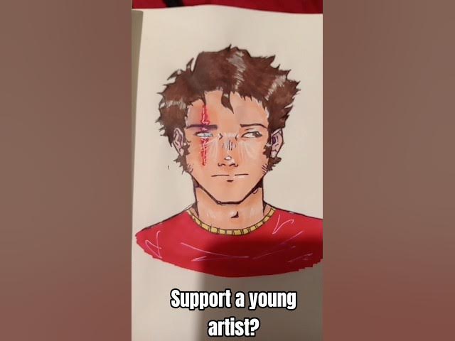 Video thumbnail for Support a young artist🥺🥺🥺 #art #artist #shorts #trend #viral @YouTube please make me blow up