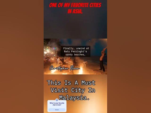Video thumbnail for This Is One Of My Favorite Cities In Asia. #adayinthelifeinasia #exploreanddiscover #penangmalaysia