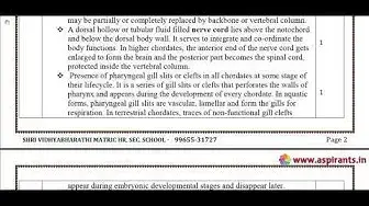 Video thumbnail for 11th Bio-Zoology Half Yearly Answer Keys 2018-19 (English Medium) | Team Aspirants