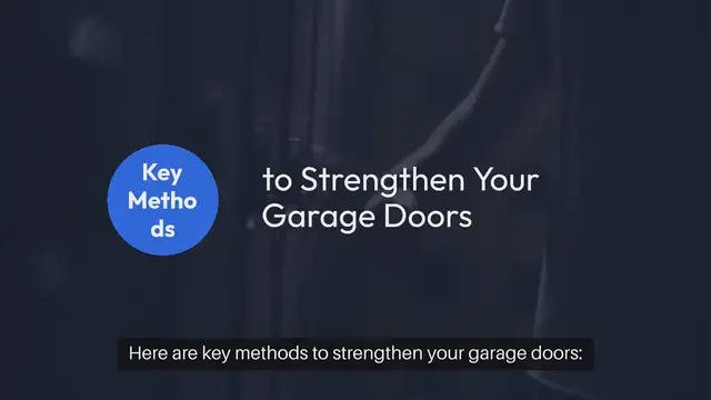 'Video thumbnail for Reinforcing Garage Doors for Security'