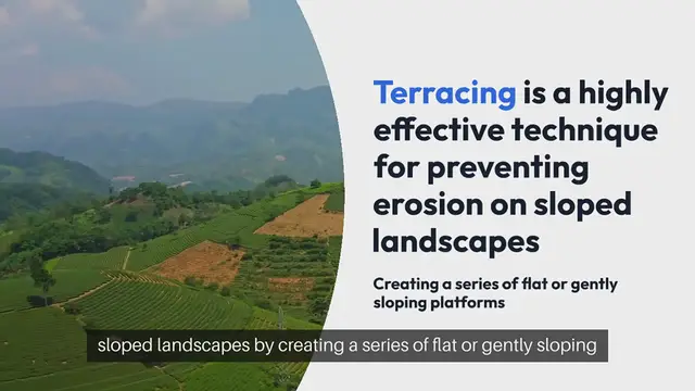 Video thumbnail for Preventing Erosion with Terracing Techniques