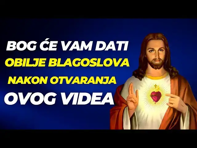 Video thumbnail for BOG ĆE VAM DATI OBILJE BLAGOSLOVA NAKON OTVARANJA OVOG VIDEA