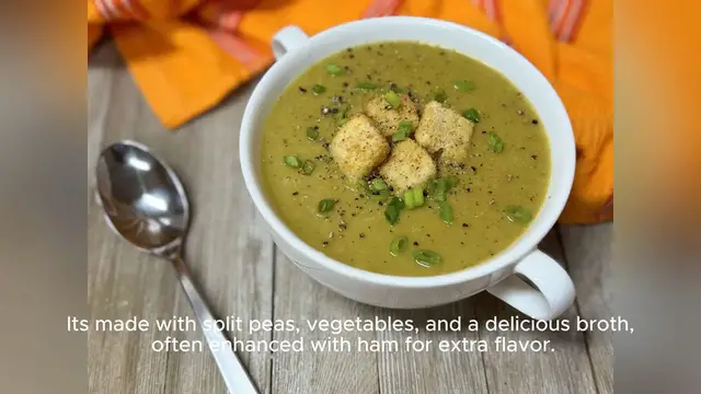 Video thumbnail for pea soup recipe