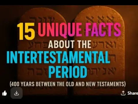 Video thumbnail for 15 Unique Facts About the Intertestamental Period (400 years Between the Old and New Testaments)