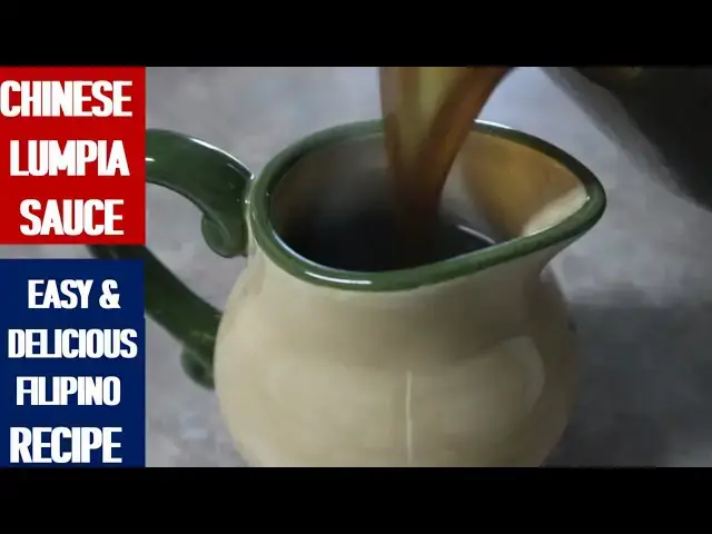 Video thumbnail for CHINESE FRESH LUMPIA SAUCE. Lutong Pinas TV. Easy & Delicious Filipino Homecooked Recipe.