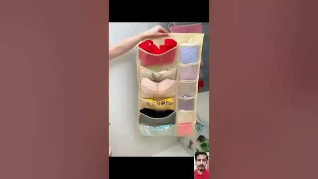 Video thumbnail for Double-Sided Wardrobe Hanger for Efficient Organization | ➡️ Product Link is in Bio ⤵️ | #shorts