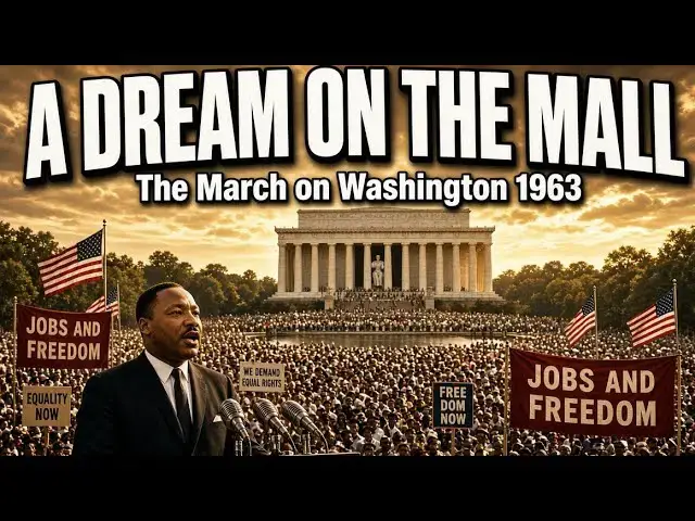 Video thumbnail for A Dream on the Mall: The March on Washington, August 1963