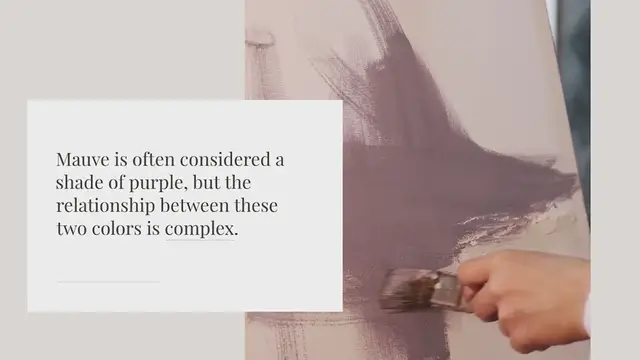 Video thumbnail for Is mauve a shade of purple?