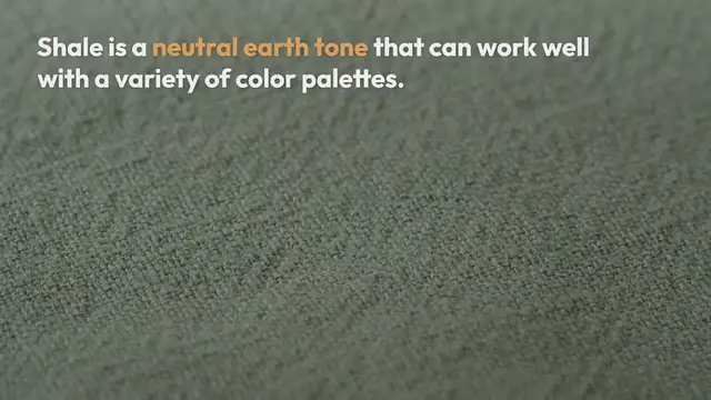 Video thumbnail for What colors go well with shale?