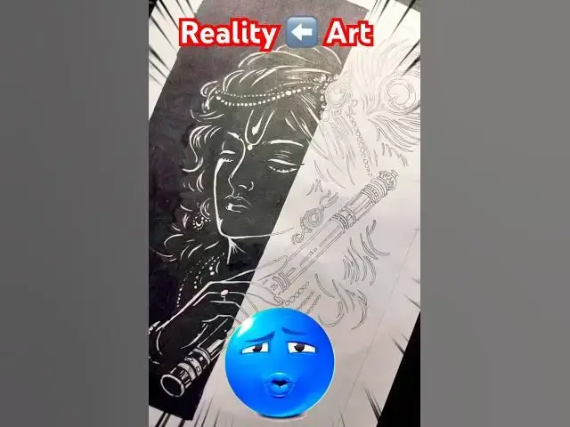 Video thumbnail for “Half reality, half art… wait till the end ❤️‍🔥👀 #art #video #youtubeshorts#viral #growth #fyp #yt