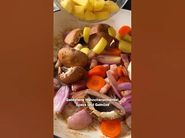 Video thumbnail for Coq au Vin - Französische Rezeptidee für Heiligabend #shorts