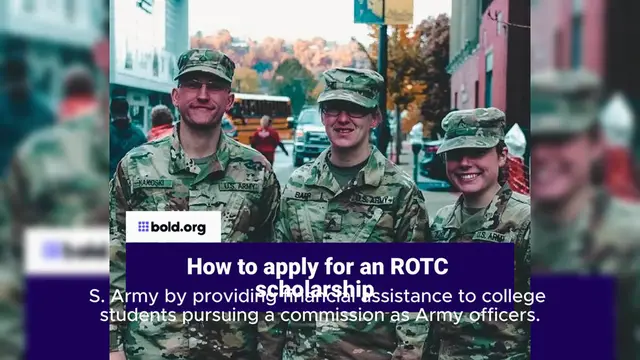 Video thumbnail for Army ROTC Scholarships