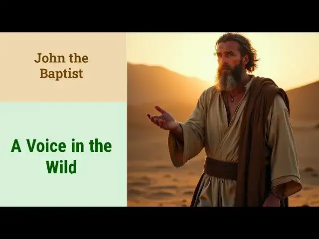 'Video thumbnail for John the Baptist: Prepare the Way'