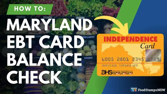 Video thumbnail for Maryland EBT Balance Check Instructions