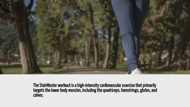 Video thumbnail for What Does The Stairmaster Workout