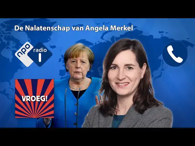 Video thumbnail for 2024-11-25 Ulrike Nagel op Radio 1: de Nalatenschap van Angela Merkel, kind van de DDR