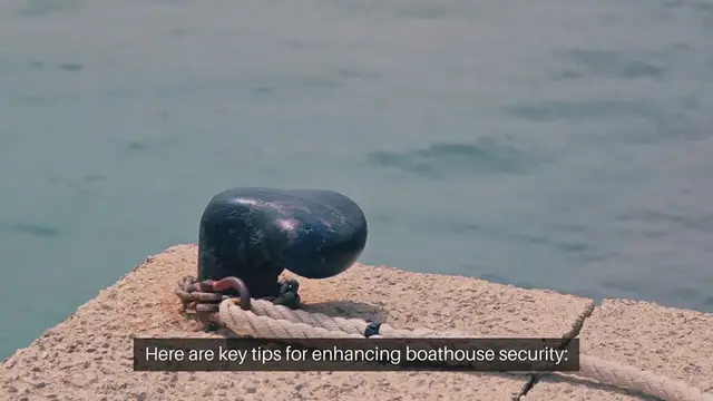 Video thumbnail for Home Security Tips For Boathouses