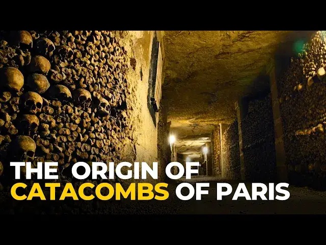 Video thumbnail for The Bone-Dark Origins of the Paris Catacombs - Millions of Skeletons Underground