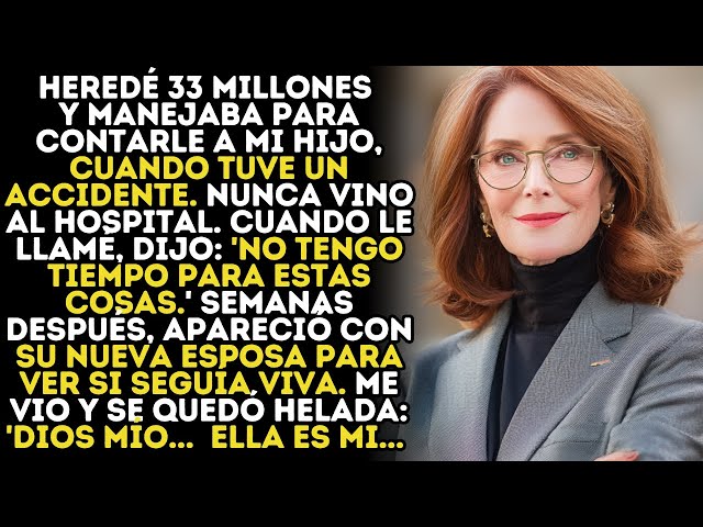Video thumbnail for Sobreviví A Un Accidente Después De Heredar 33 Millones. Cuando La Nueva Esposa De Mi Hijo Me Vio…