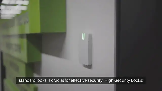 'Video thumbnail for High Security Locks vs Standard Locks'