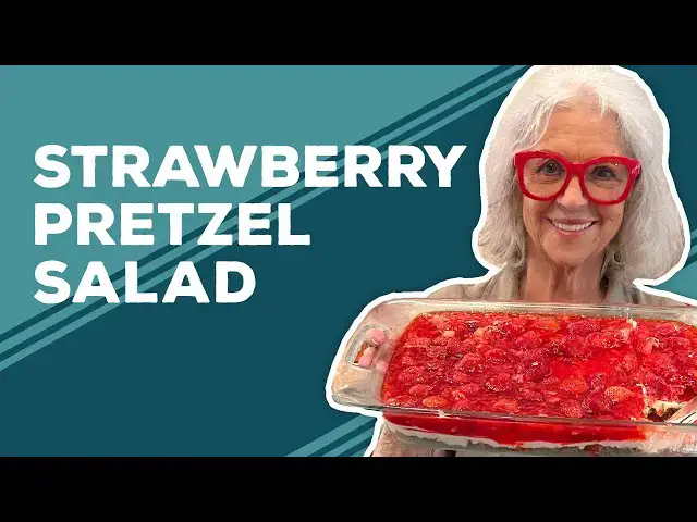 Video thumbnail for Love & Best Dishes: Strawberry Pretzel Salad Recipe | 4th of July Summer Dessert Ideas