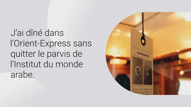 Video thumbnail for {Restaurant éphémère} Un dîner par Yannick Alleno dans l’Orient-Express