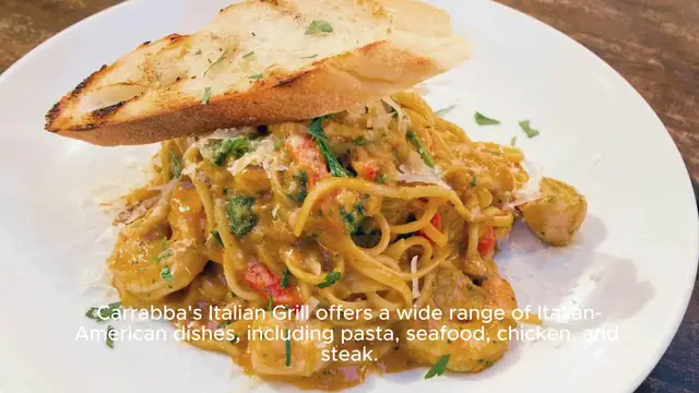 Video thumbnail for carrabba's menu Price