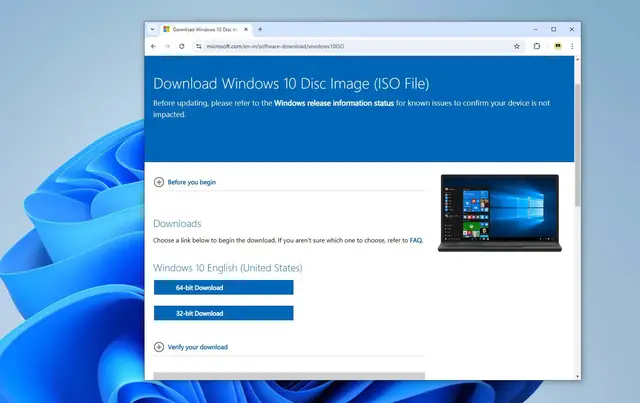 Video thumbnail for Download Latest Windows 10 or Windows 11 ISO directly from Microsoft server