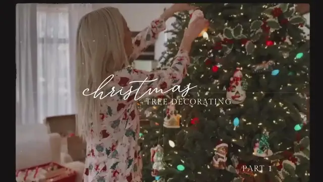 Video thumbnail for Christmas Decorate with me 2025  Nostalgic 90s Christmas Tree Decorating Ideas for a Cozy Home(720P_HD)