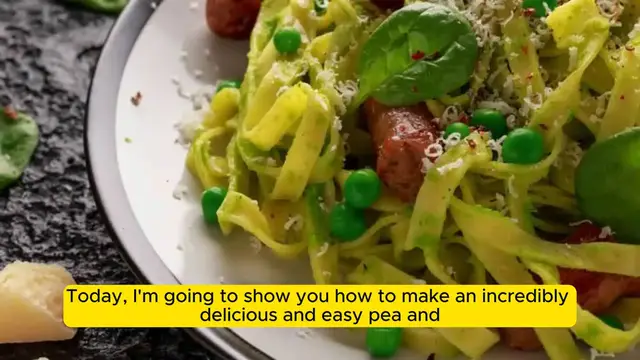 Video thumbnail for Recipe Easy Pea & Spinach Carbonara