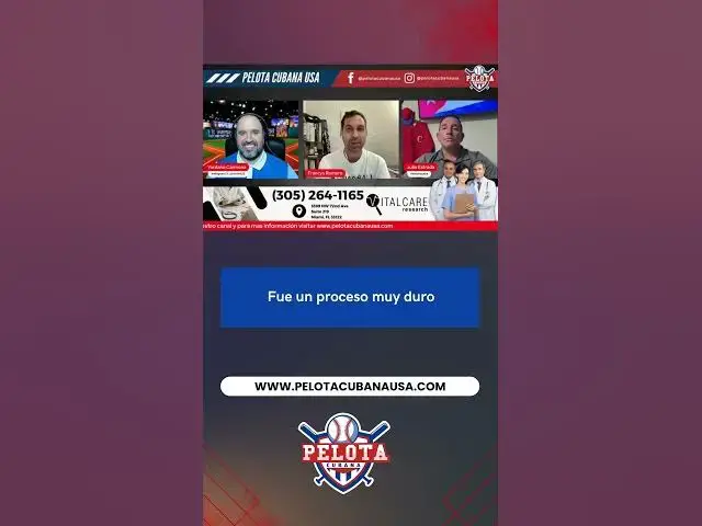 Video thumbnail for Hoy Francys Romero trabaja como reportero de MLB pero el comienzo no fue fácil