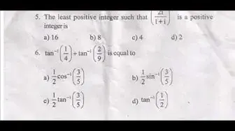 Video thumbnail for 12th Maths First Mid Term Question Paper 2019-20 | English Medium | Team Aspirants