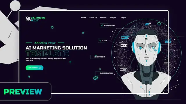 Video thumbnail for Mastering ReactJS: Designing an Animated AI Marketing Solution landing page l Preview