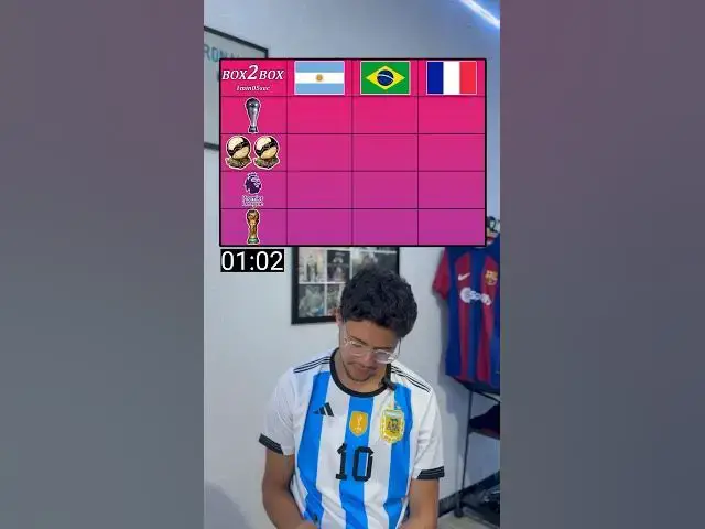 'Video thumbnail for كم لاعب تقدر تسمي في 1 دق و 5ث Box2Box'