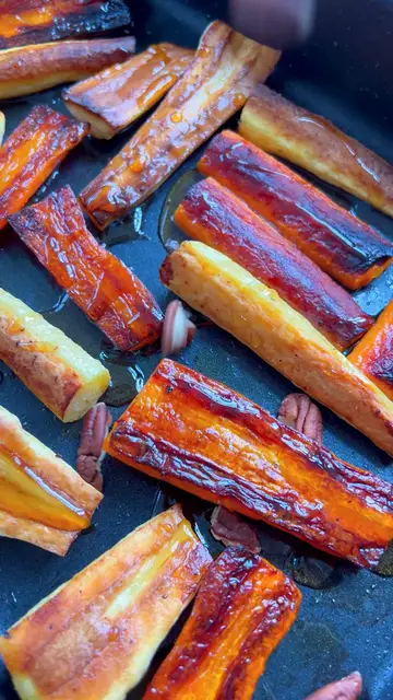 Video thumbnail for Maple Roast Parsnips & Carrots