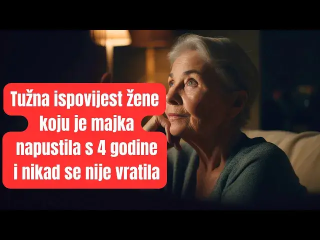Video thumbnail for Tužna ispovijest žene koju je majka napustila s 4 godine i nikad se nije vratila