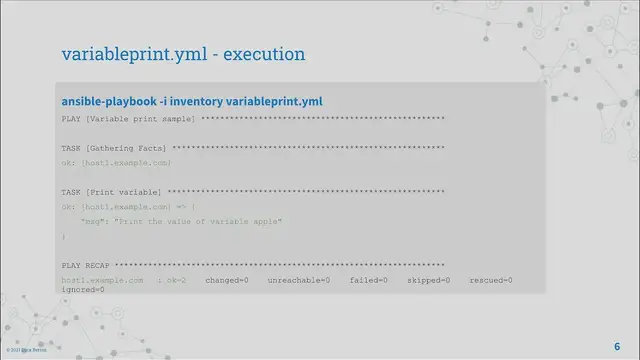 Video thumbnail for 05 ansible variables
