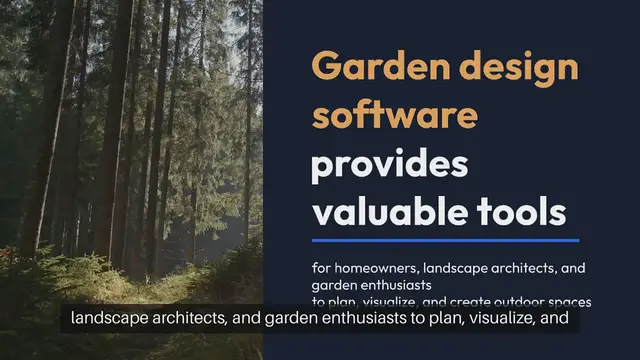 'Video thumbnail for Garden Design Software'