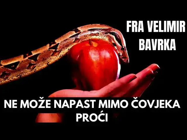 Video thumbnail for NE MOŽE NAPAST MIMO ČOVJEKA PROĆI - FRA VELIMIR BAVRKA