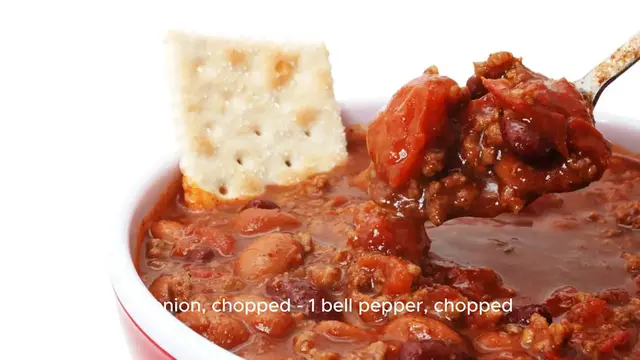Video thumbnail for easy chili recipe