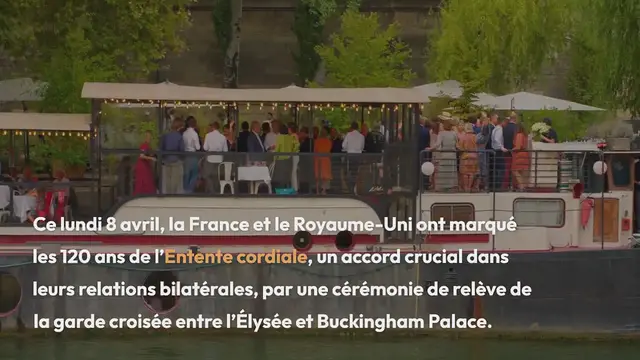 Video thumbnail for Que fait la Garde royale britannique devant l’Elysée ?
